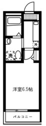 リブ白楽Aの物件間取画像